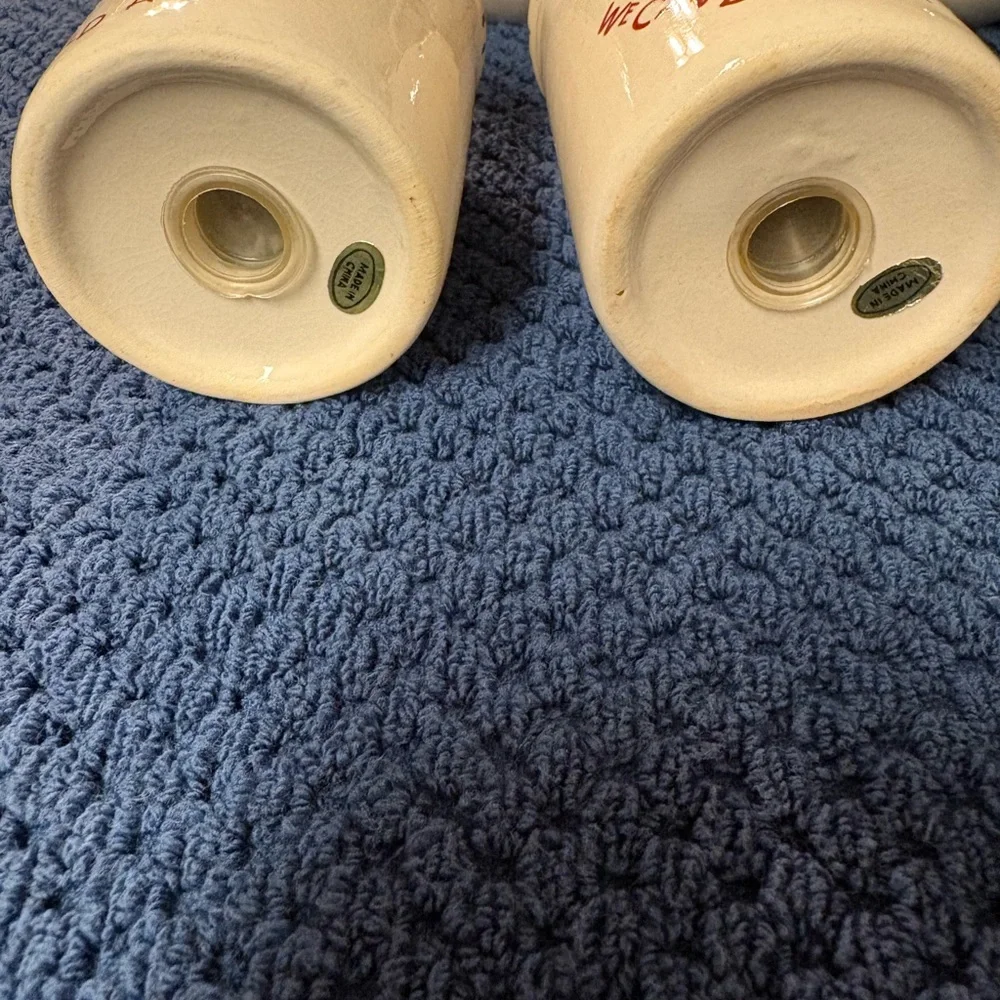 We Can Build‎ A Snowman - Sugar, Creamer, Salt and Pepper Set